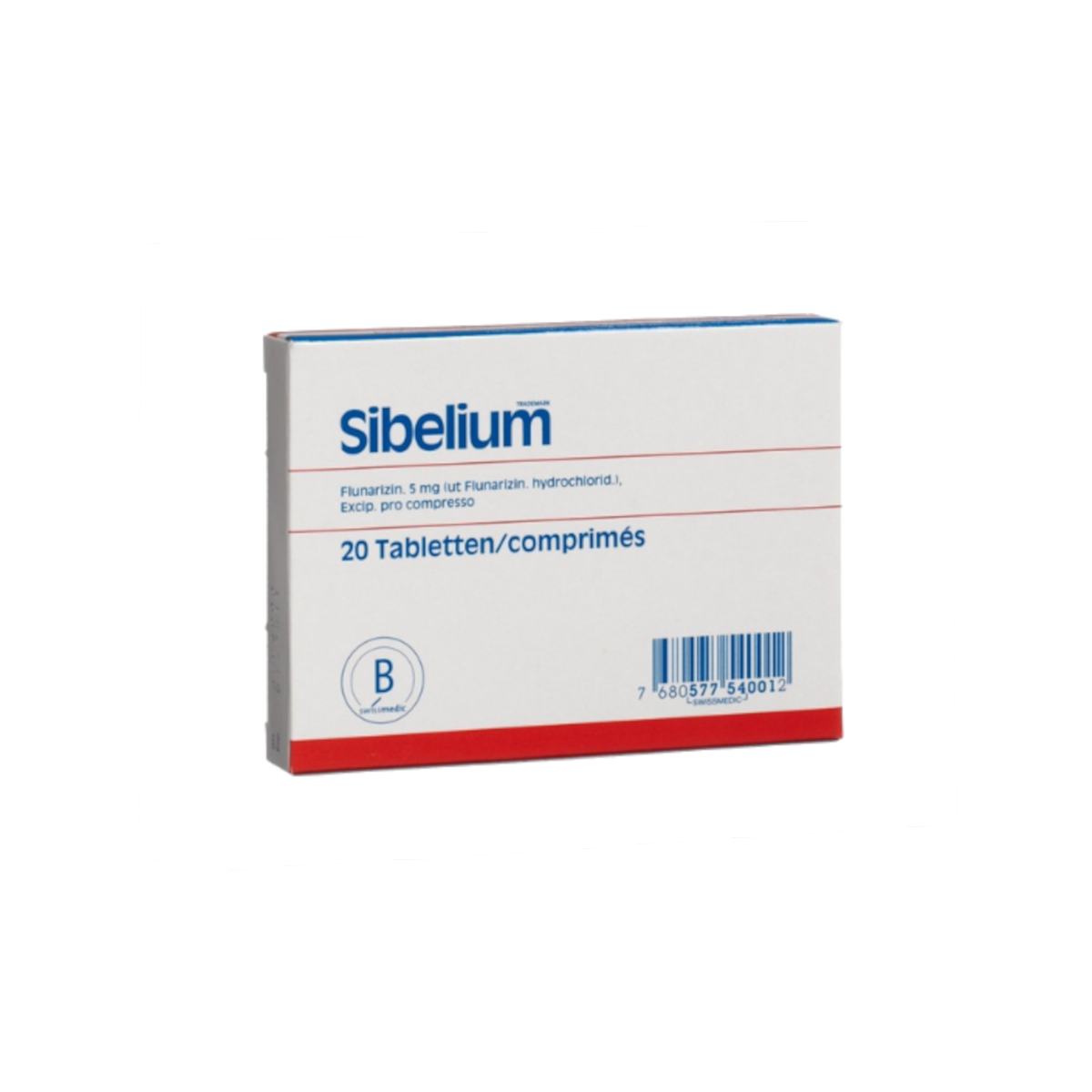 SIBELIUM 5MG 