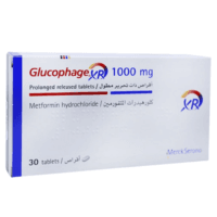 Glucophage 1000 XR / غلوكوفاج 1000اكس ار