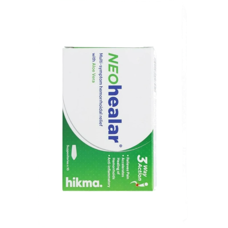 Neohealar suppsotories, uses: hemorrhoid